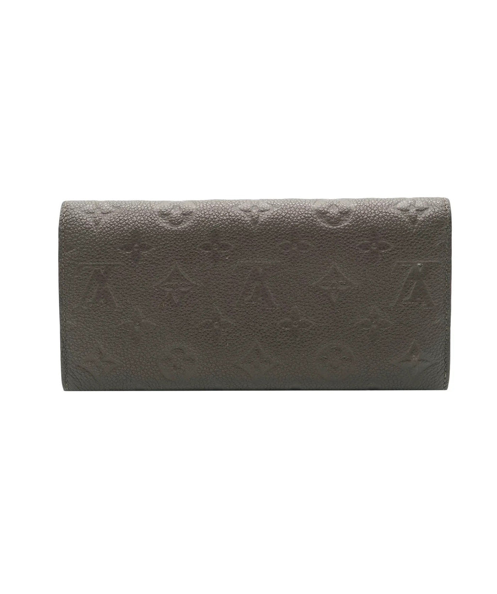 Louis Vuitton Ombre Monogram Empreinte Sarah Wallet