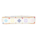 Louis Vuitton Louis Vuitton White Multicolor Canvas Pochette Accessories