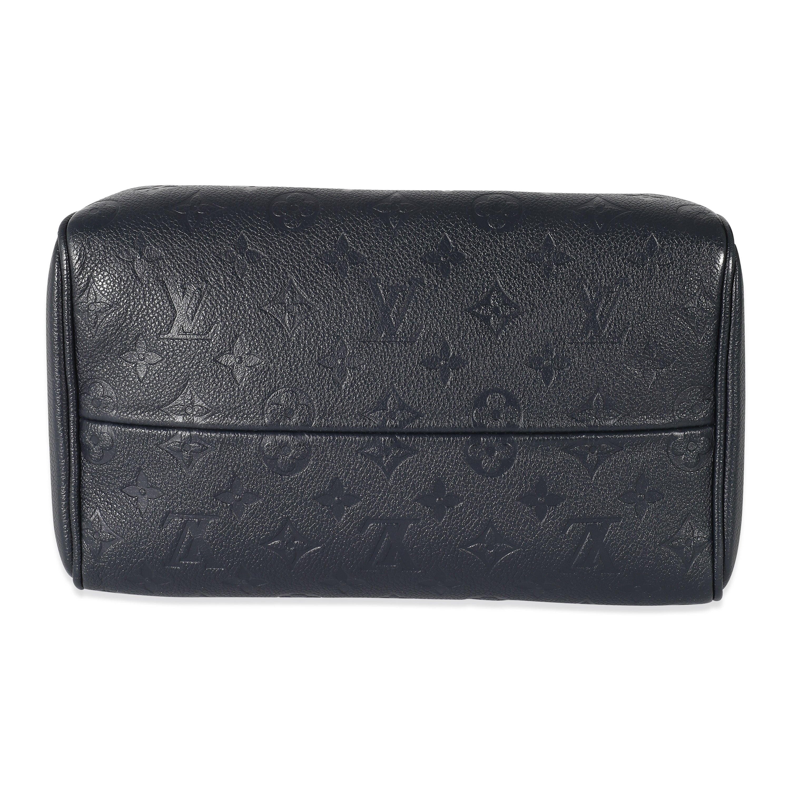 Louis Vuitton Louis Vuitton Marine Rouge Monogram Empreinte Speedy Bandoulière 25 NM