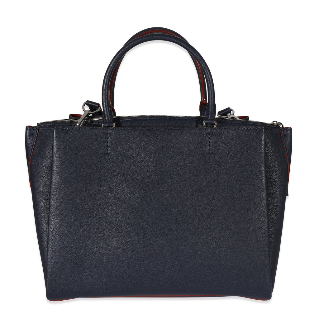 Louis Vuitton Louis Vuitton Calfskin Marine Rouge Lockmeto Tote