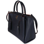 Louis Vuitton Louis Vuitton Calfskin Marine Rouge Lockmeto Tote