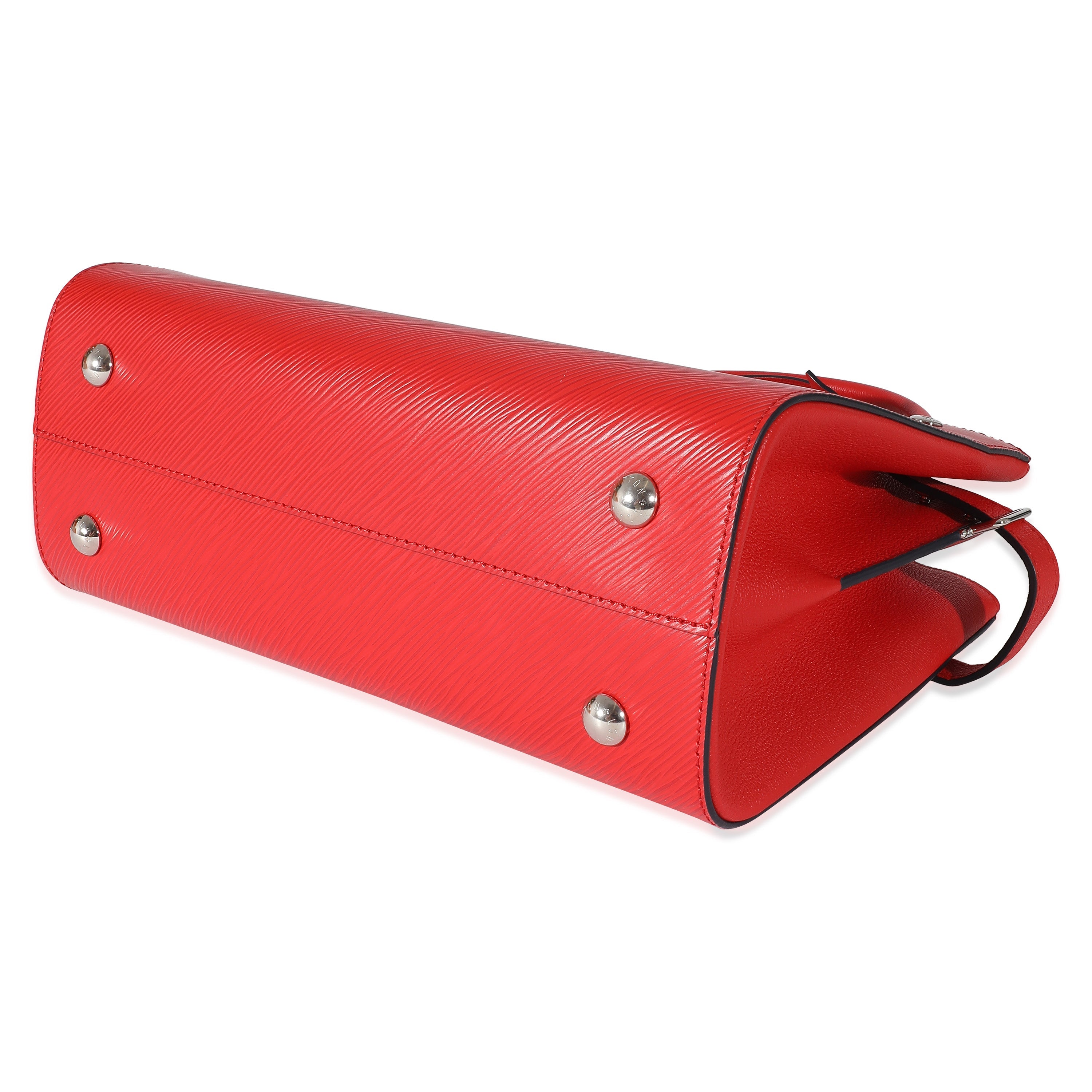 Louis Vuitton Louis Vuitton Red Epi Leather Twisted Tote Bag