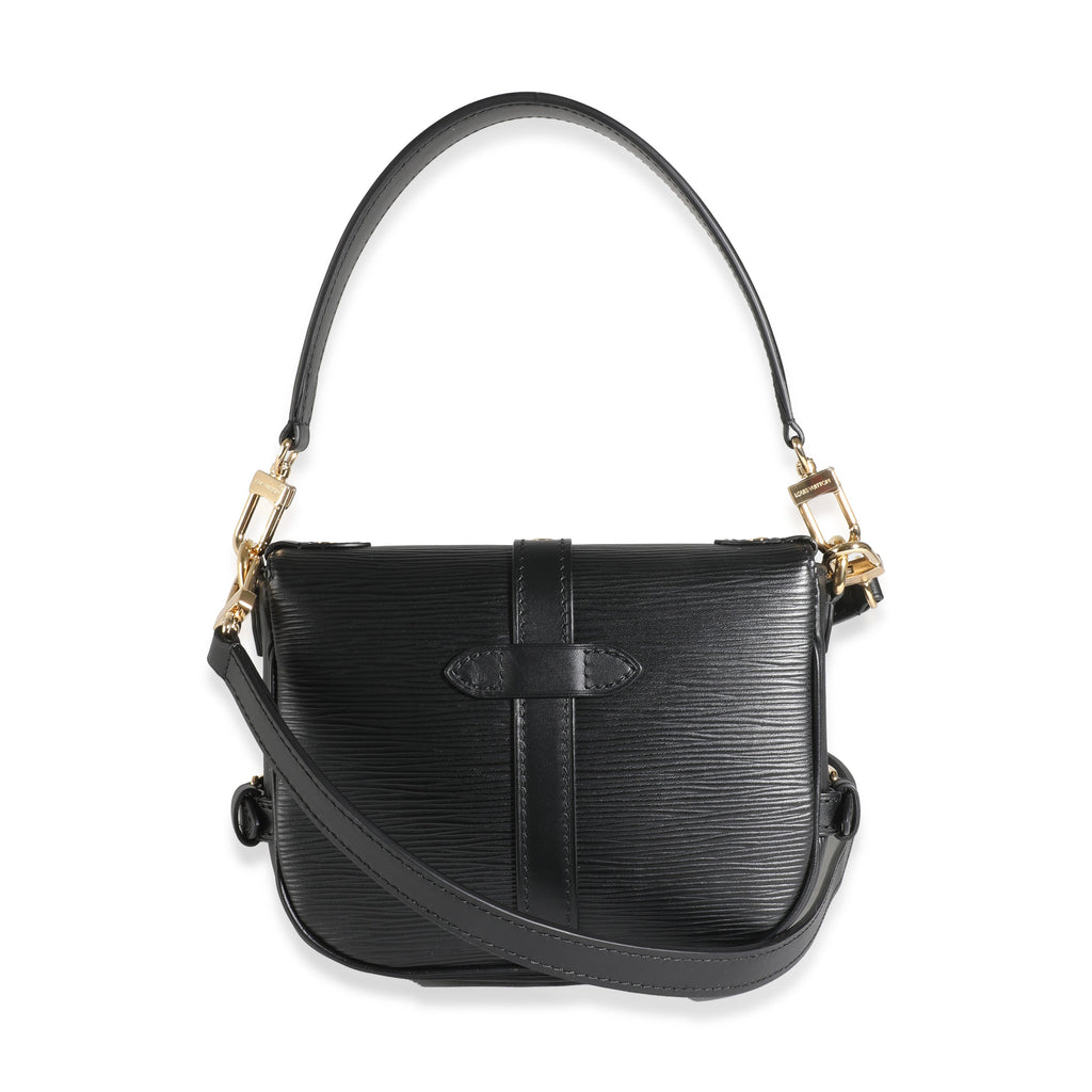 Louis Vuitton Black Epi Saumur BB