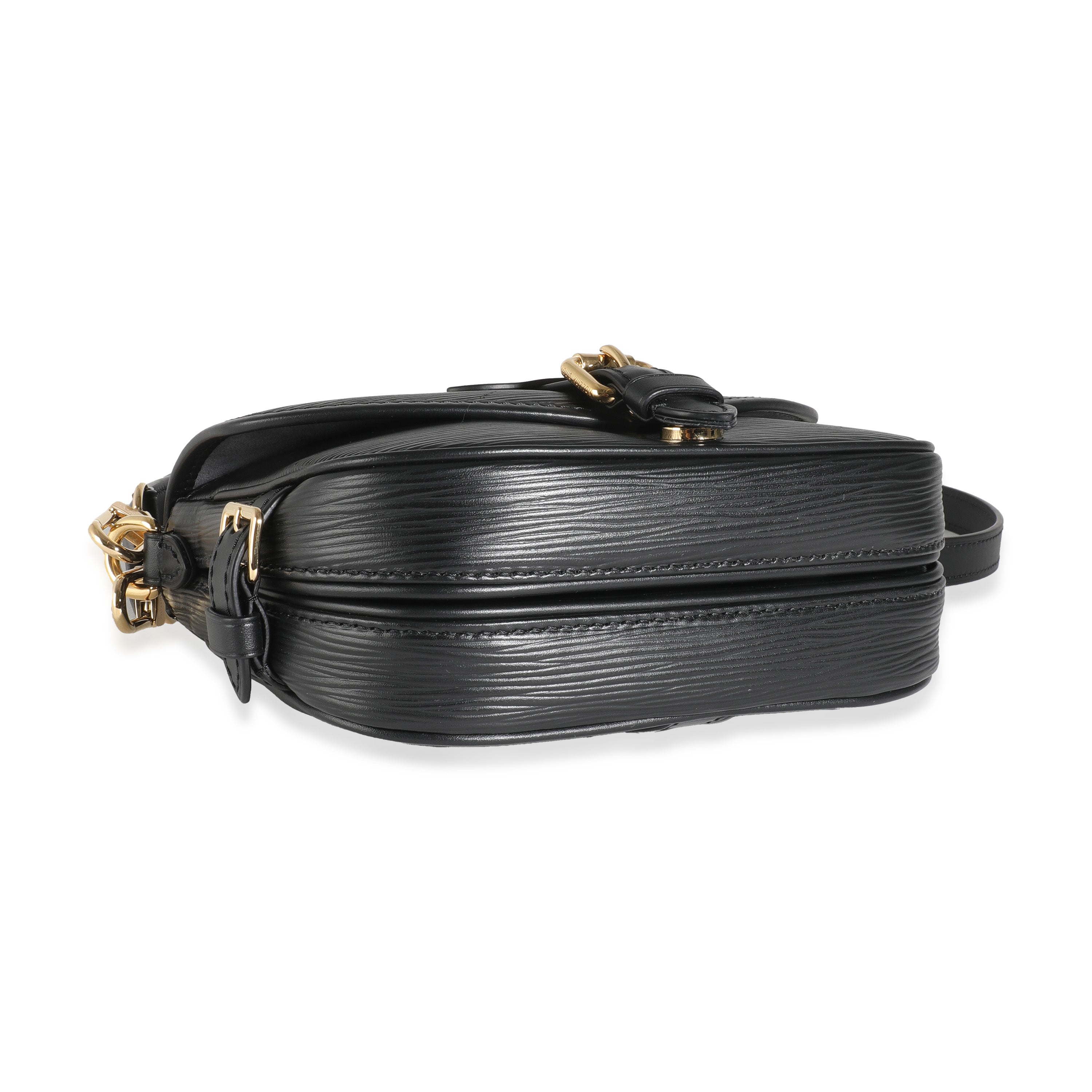 Louis Vuitton Black Epi Saumur BB