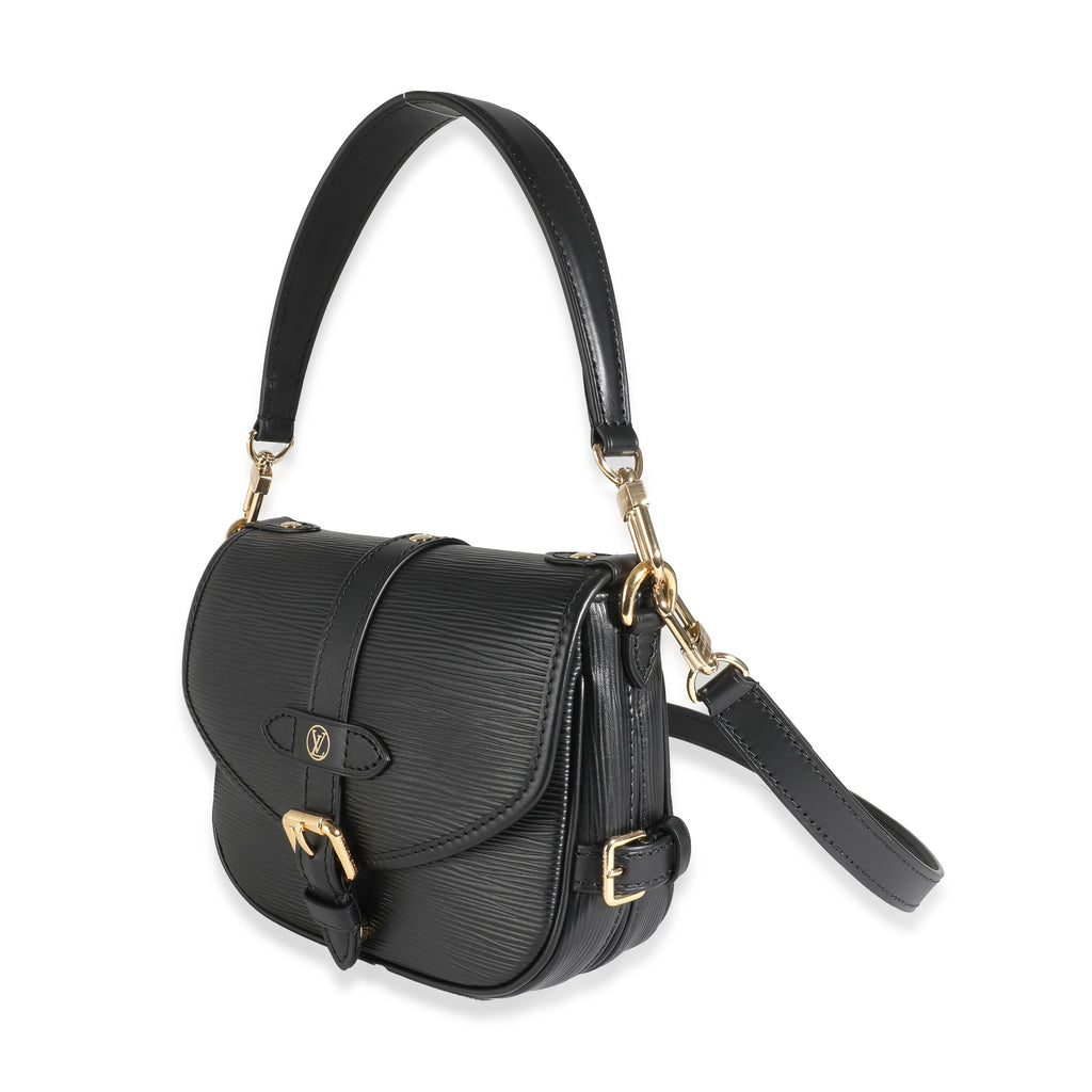 Louis Vuitton Black Epi Saumur BB