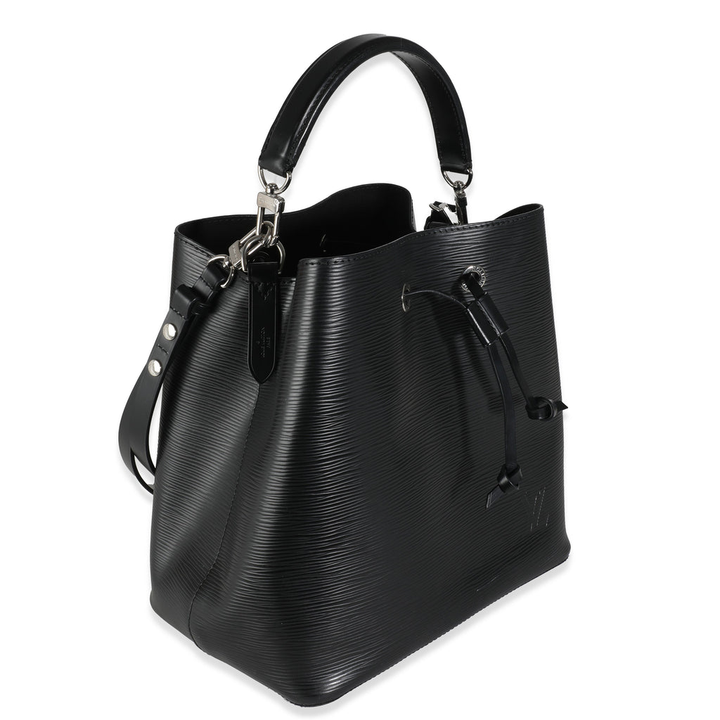 Louis Vuitton Black Epi NeoNoe MM