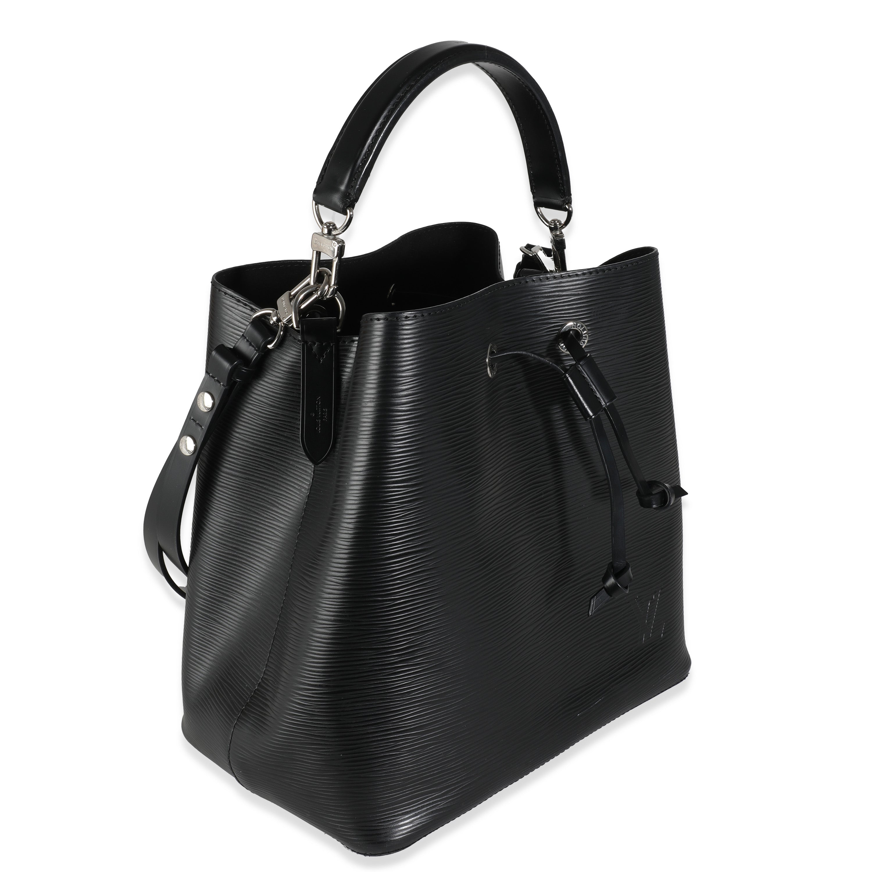 Louis Vuitton Black Epi NeoNoe MM