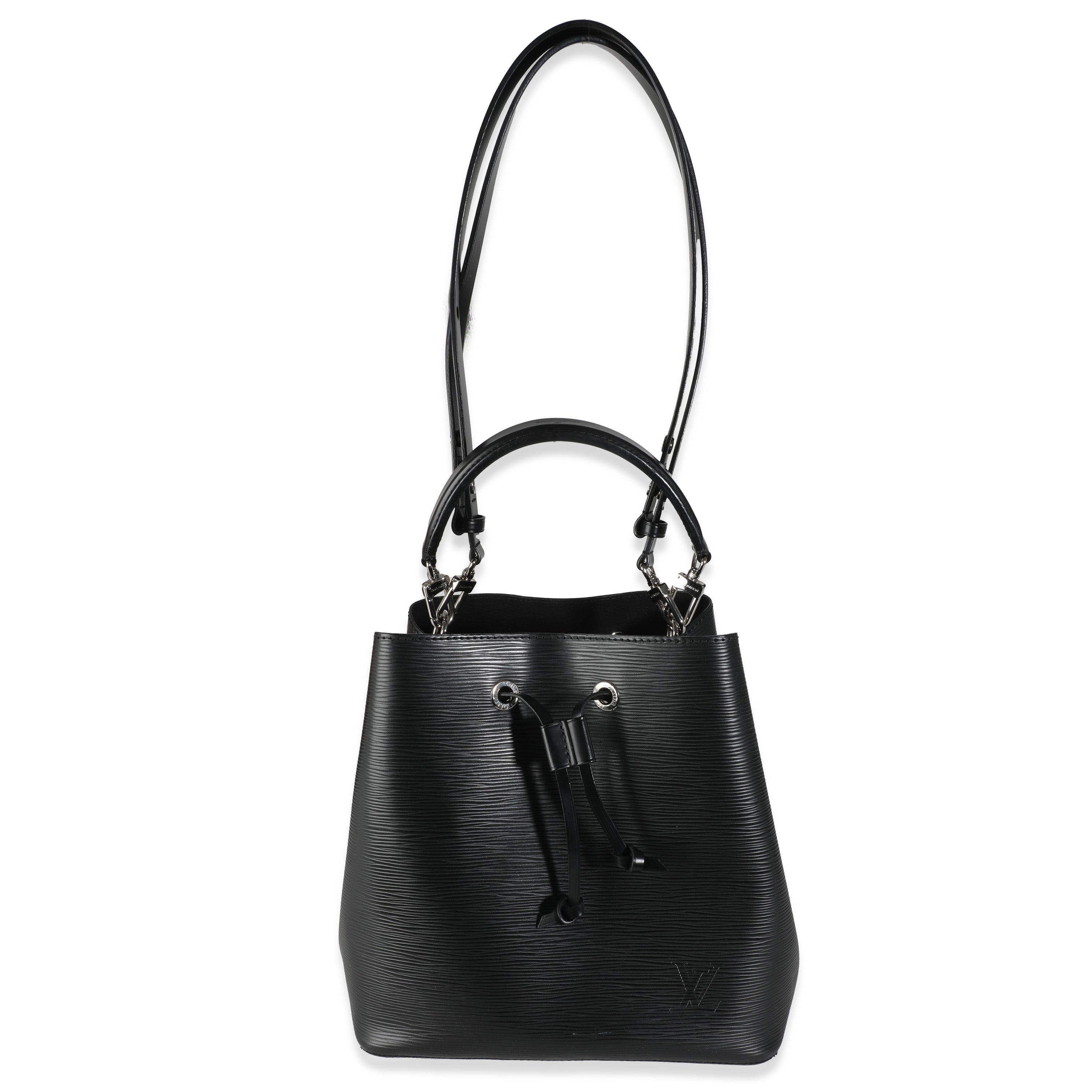 Louis Vuitton Black Epi NeoNoe MM