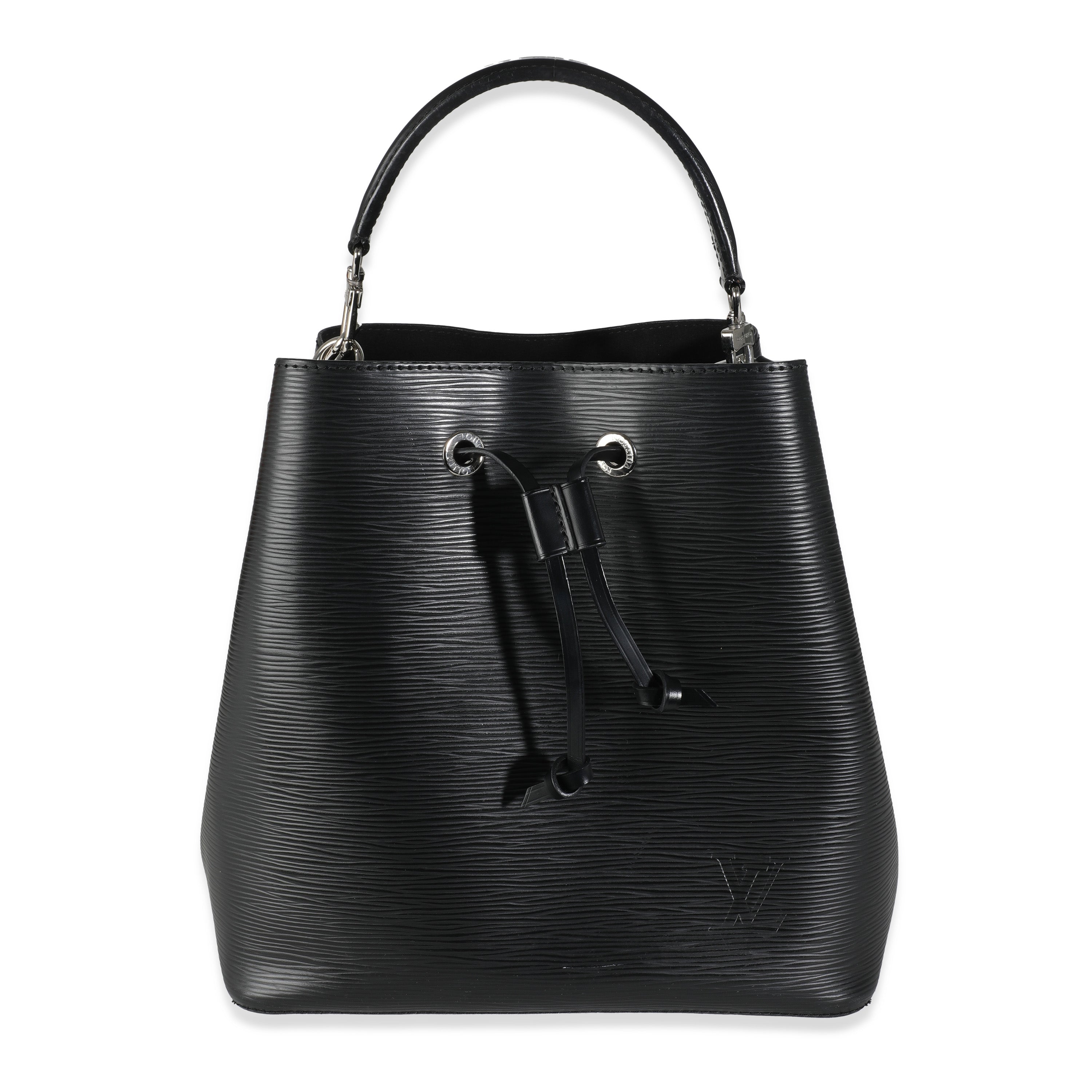 Louis Vuitton Black Epi NeoNoe MM