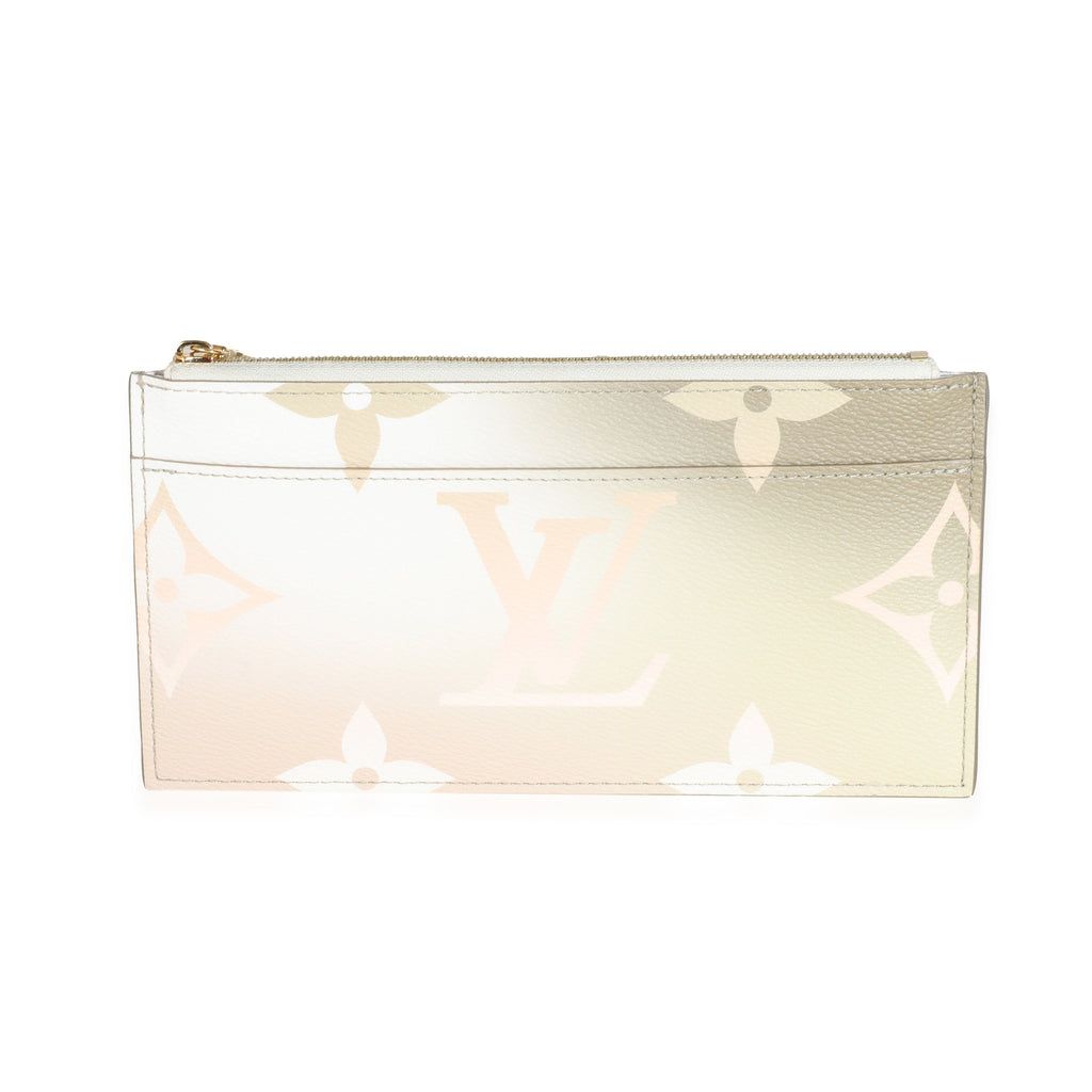 Louis Vuitton Sunset Khaki Monogram Canvas Spring In The City Slim Purse