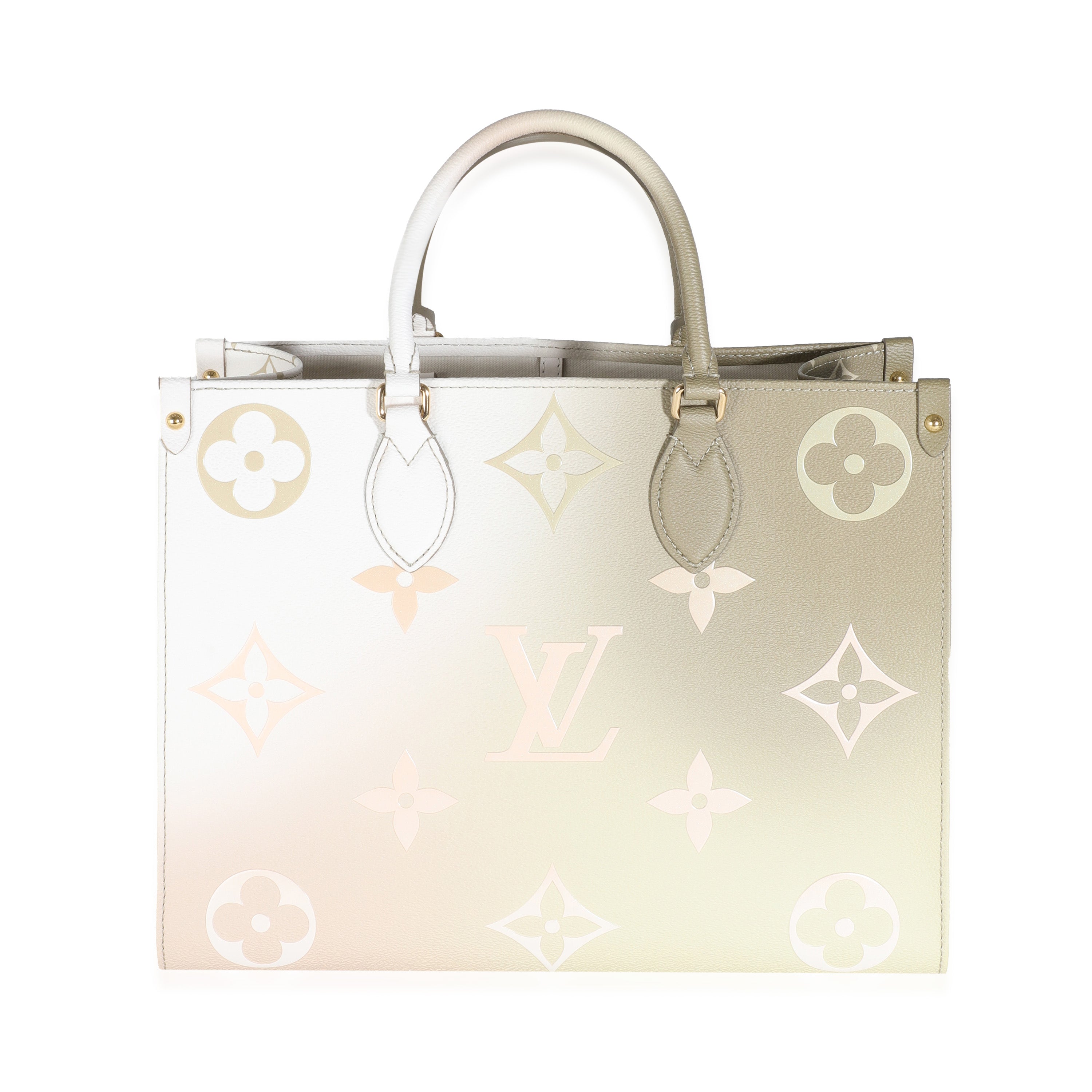 Louis Vuitton Khaki Monogram Canvas Spring In The City Sunset Onthego MM