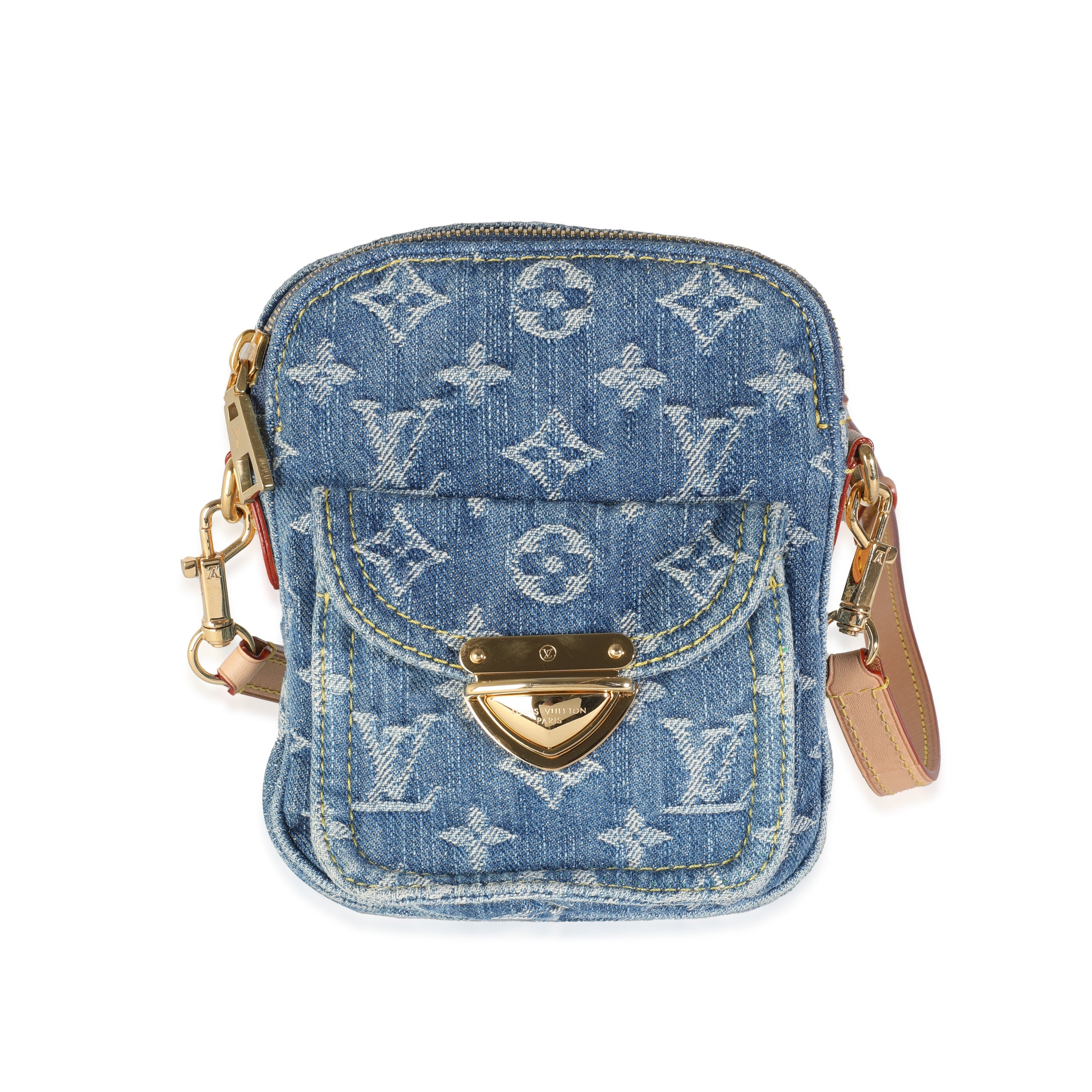 Louis Vuitton Monogram Denim Fairfax Pochette