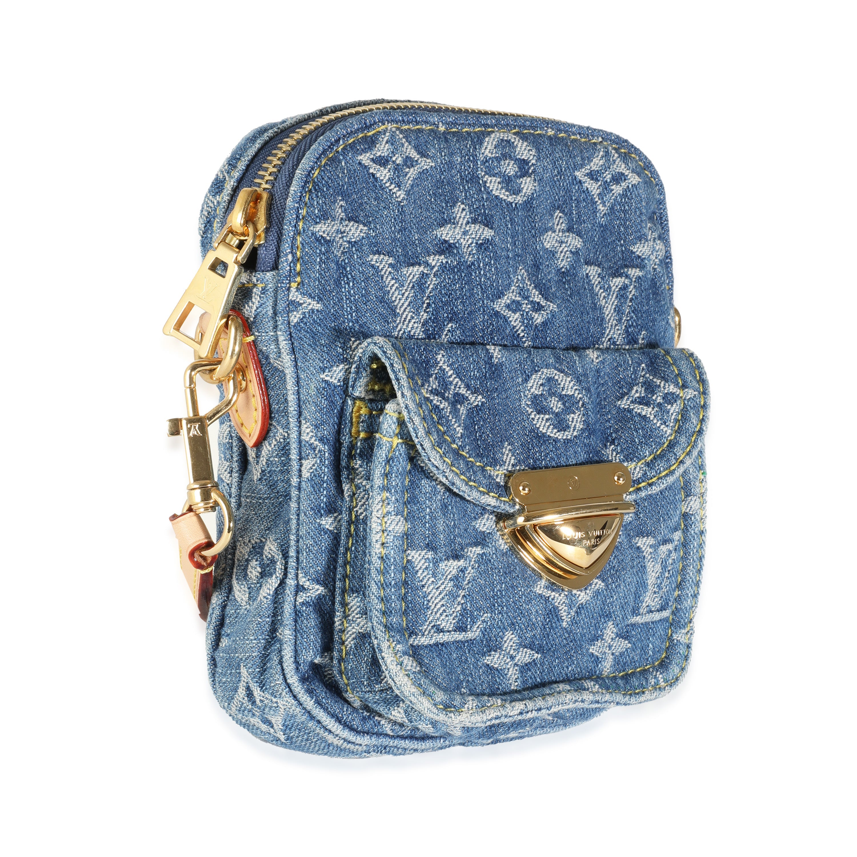 Louis Vuitton Monogram Denim Fairfax Pochette