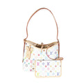 Louis Vuitton x TM White Multicolore Monogram Canvas Carryall PM NM
