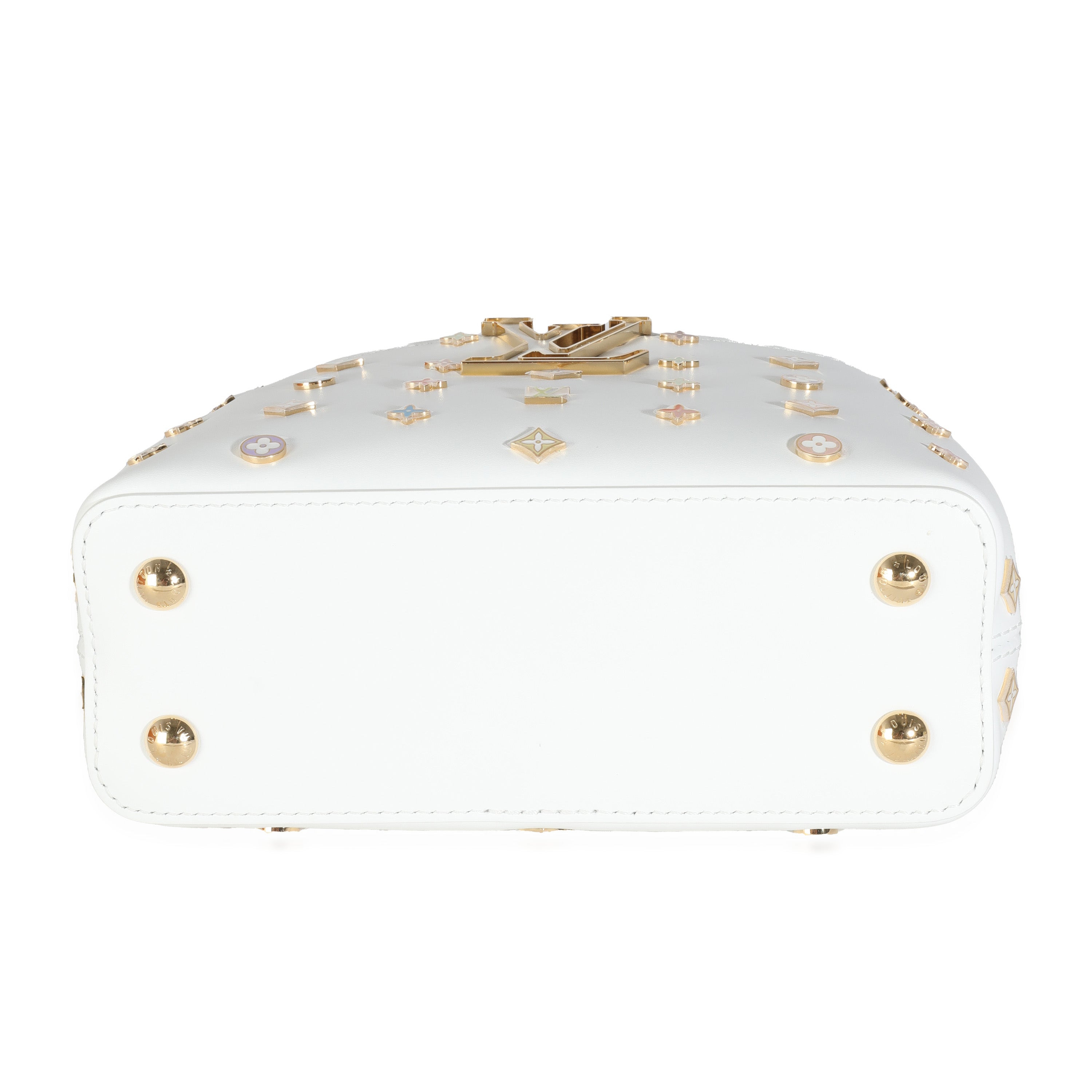 Louis Vuitton x TM White Taurillon Mini Capucines