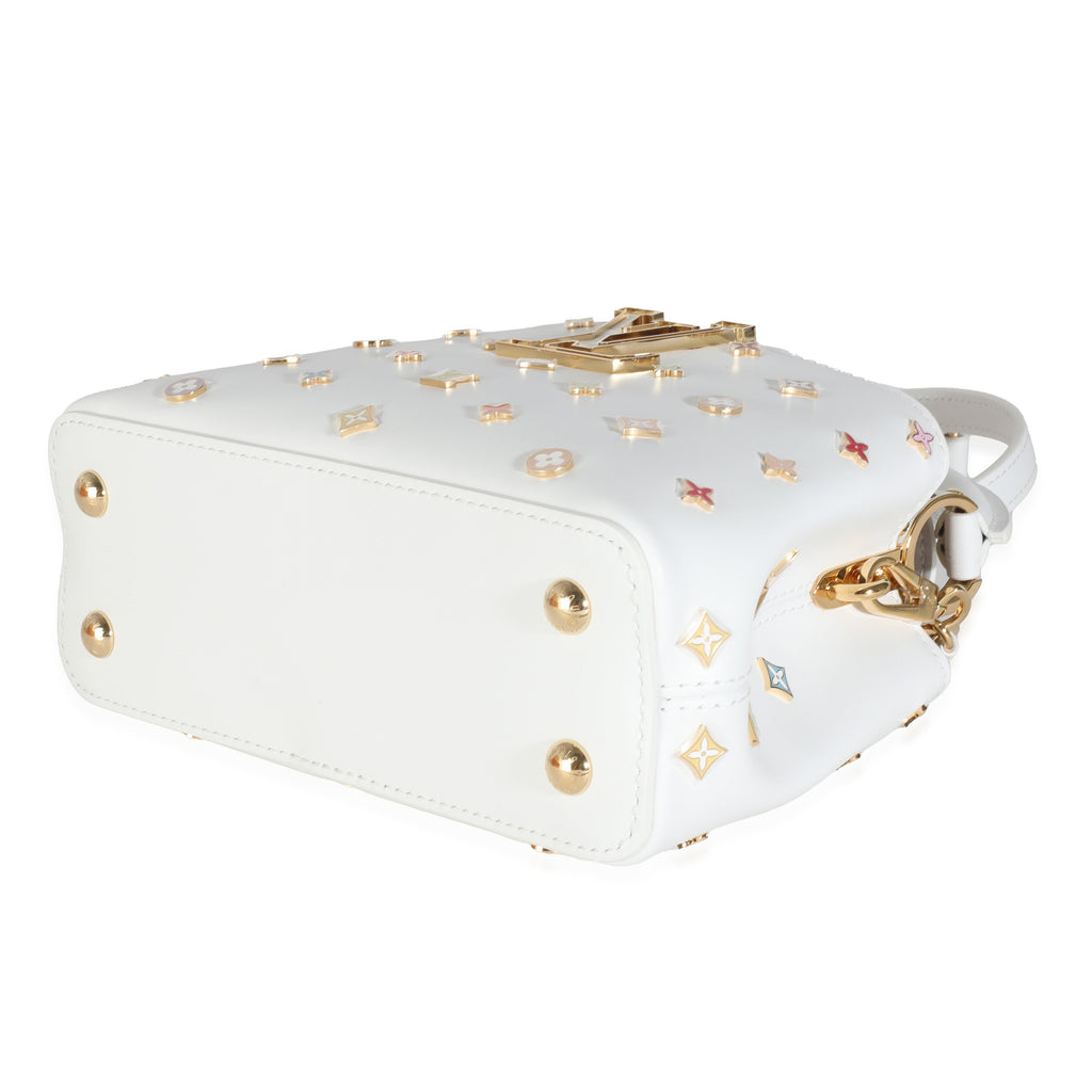 Louis Vuitton x TM White Taurillon Mini Capucines