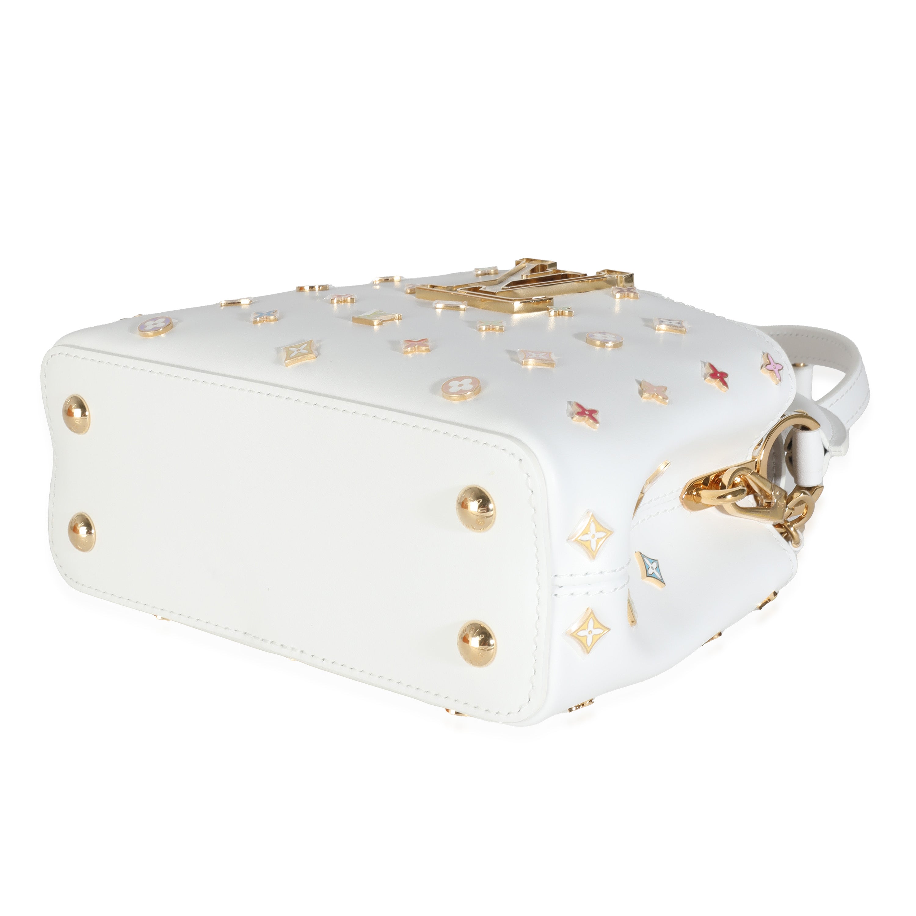 Louis Vuitton x TM White Taurillon Mini Capucines