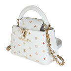 Louis Vuitton x TM White Taurillon Mini Capucines