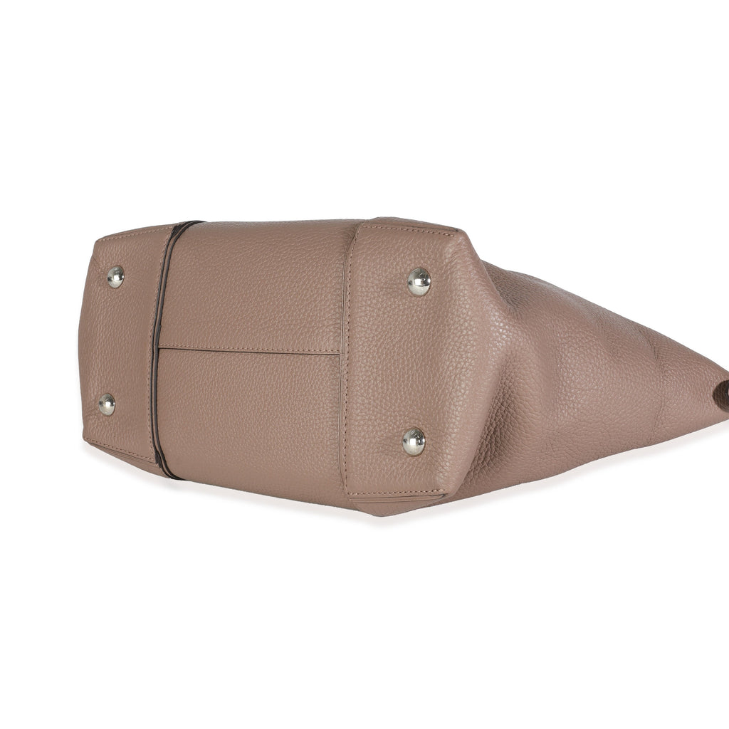 Louis Vuitton Taupe Petale Taurillon Soft Lockit MM
