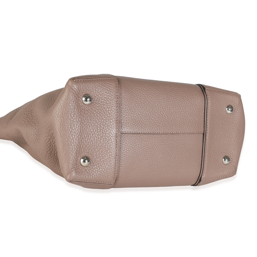 Louis Vuitton Taupe Petale Taurillon Soft Lockit MM
