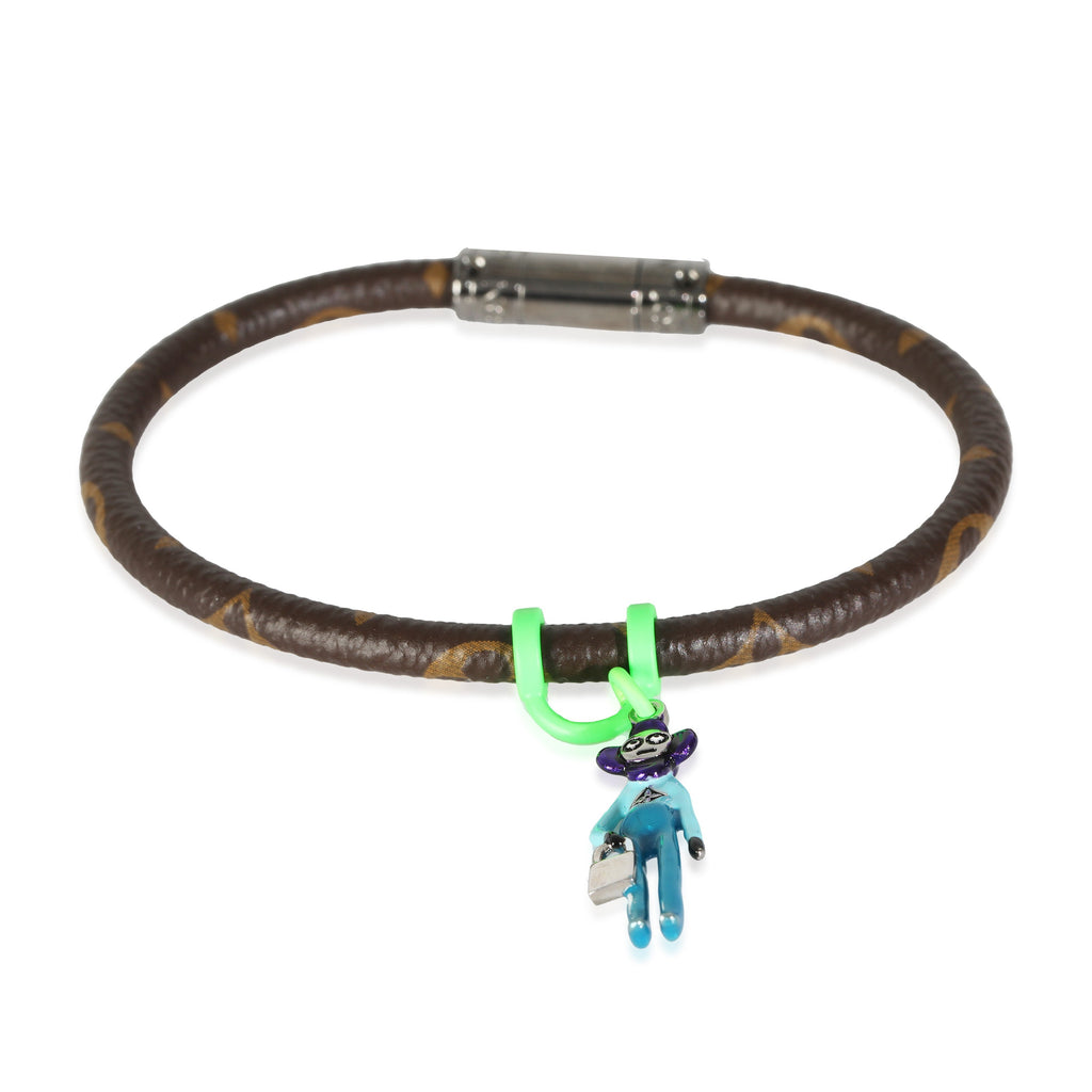 Louis Vuitton Ruthenium Hang It Mascot Bracelet