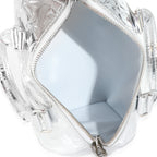 Louis Vuitton Silver Monogram Miroir Speedy Bandouliere 20 NM