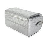 Louis Vuitton Silver Monogram Miroir Speedy Bandouliere 20 NM