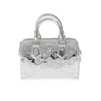 Louis Vuitton Silver Monogram Miroir Speedy Bandouliere 20 NM
