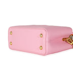Louis Vuitton Candy Pink Taurillon Flower Chain Mini Capucines