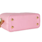 Louis Vuitton Candy Pink Taurillon Flower Chain Mini Capucines
