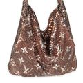 Louis Vuitton Bronze Monogram Mesh Metal Frances