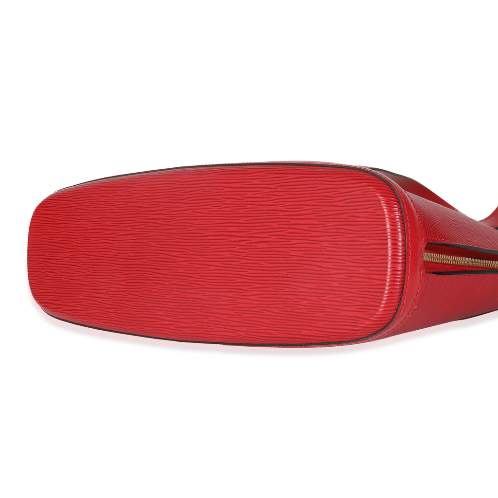 Louis Vuitton Castillan Red Epi Lussac