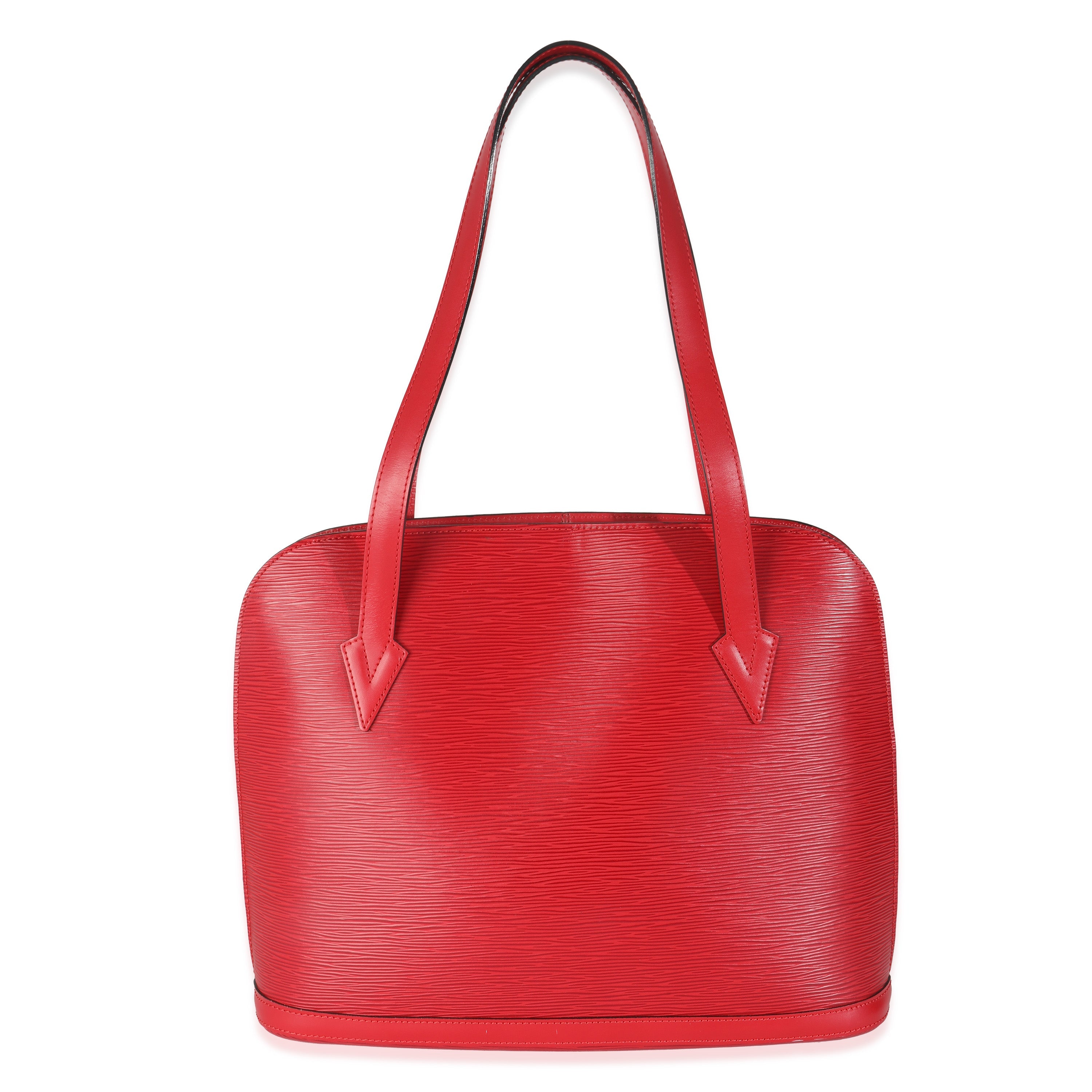 Louis Vuitton Castillan Red Epi Lussac