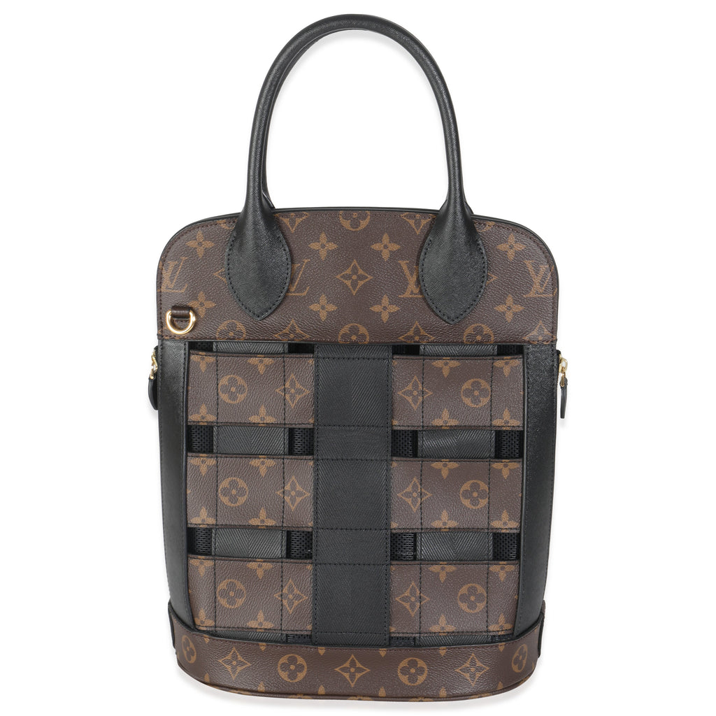 Louis Vuitton Black Monogram Canvas Tressage