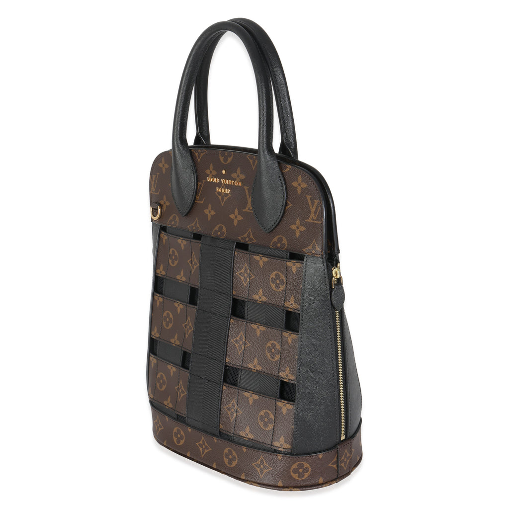 Louis Vuitton Black Monogram Canvas Tressage