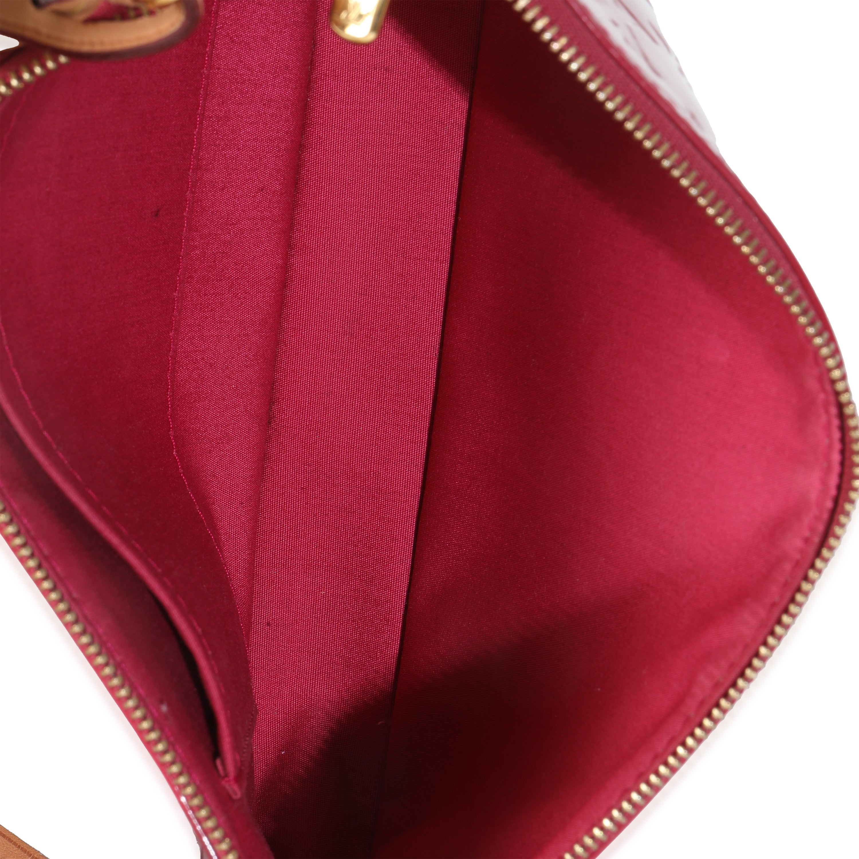 Louis Vuitton Rose Indien Monogram Vernis Pochette Accessoires NM