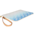 Louis Vuitton Blue By The Pool Monogram Canvas Neverfull Pouch
