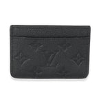 Louis Vuitton Black Monogram Empreinte Credit Card Holder
