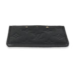 Louis Vuitton Black Monogram Empreinte Credit Card Holder