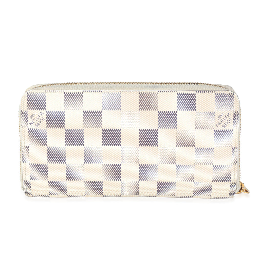 Louis Vuitton Damier Azur Canvas Zippy Wallet