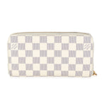 Louis Vuitton Damier Azur Canvas Zippy Wallet
