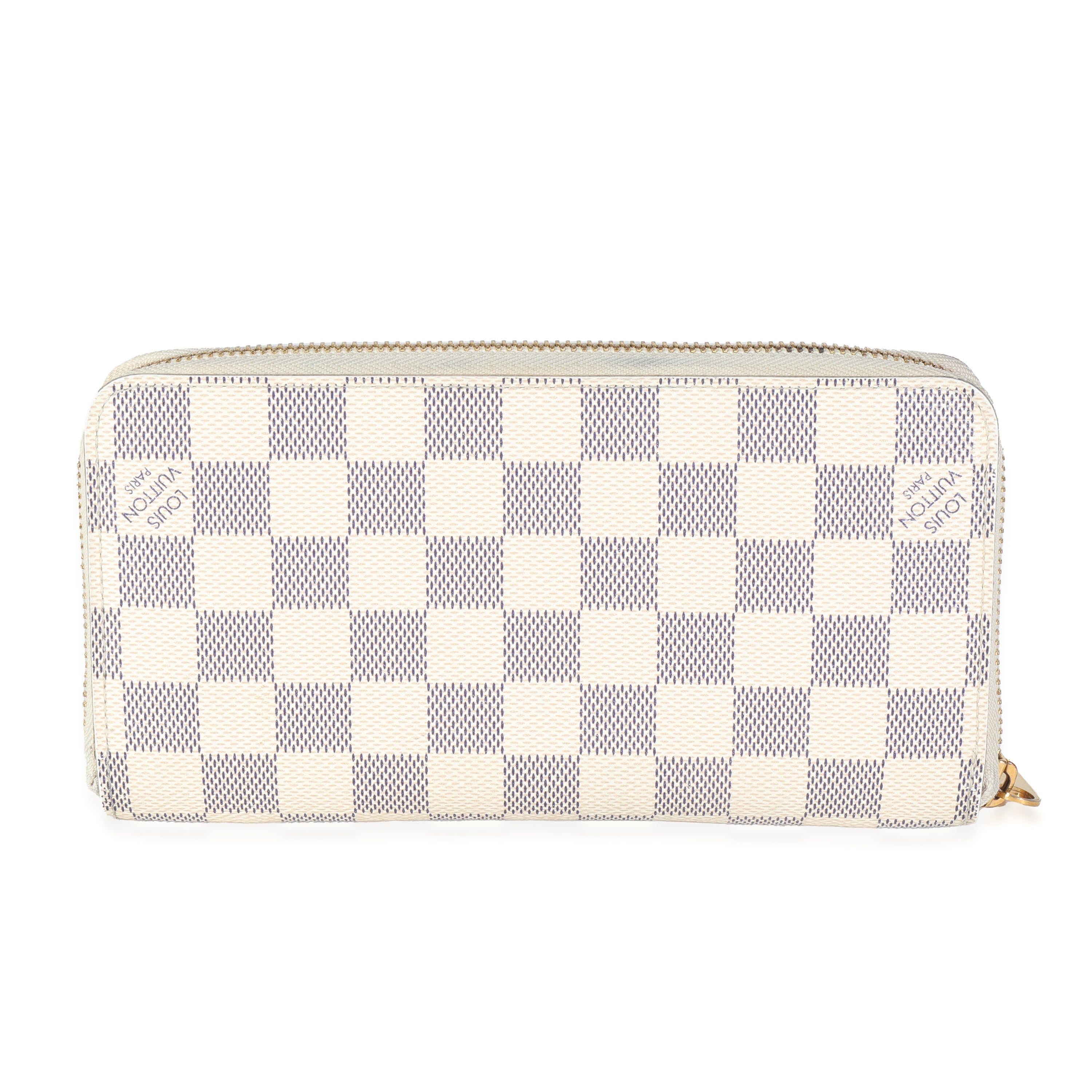 Louis Vuitton Damier Azur Canvas Zippy Wallet