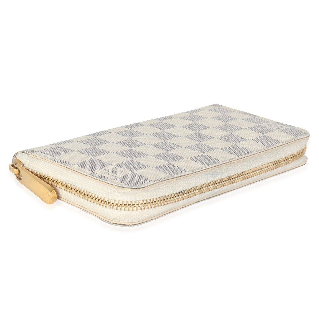 Louis Vuitton Damier Azur Canvas Zippy Wallet