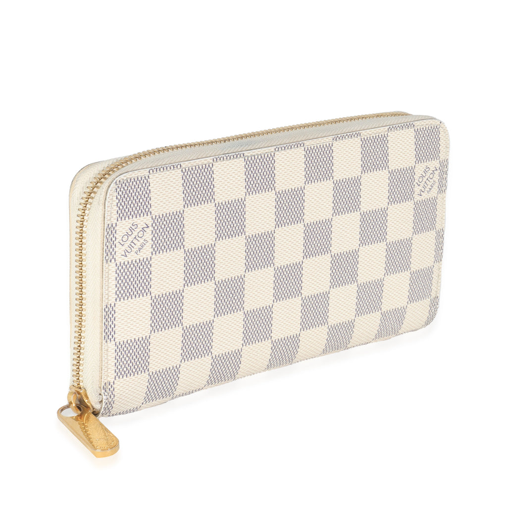 Louis Vuitton Damier Azur Canvas Zippy Wallet