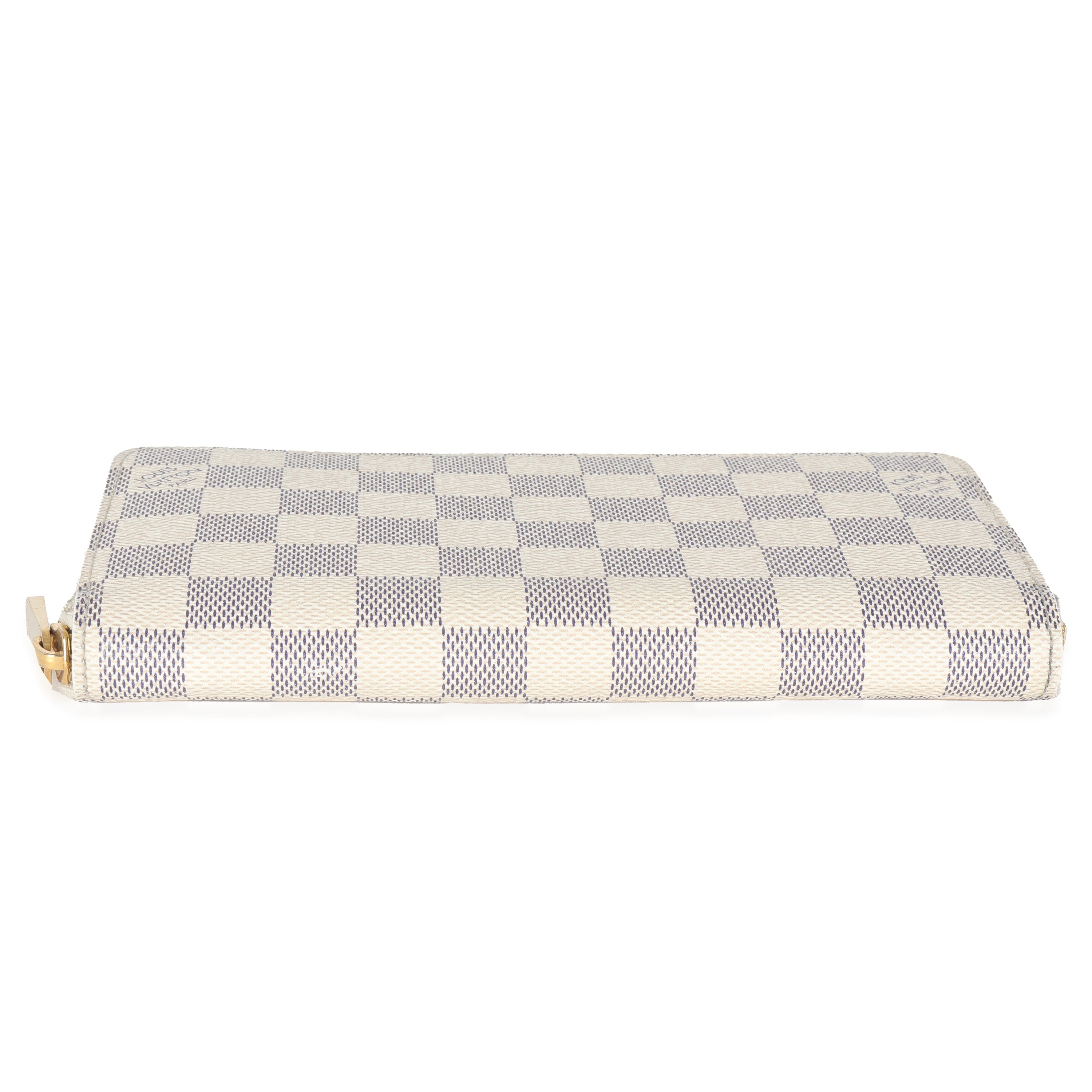 Louis Vuitton Damier Azur Canvas Zippy Wallet