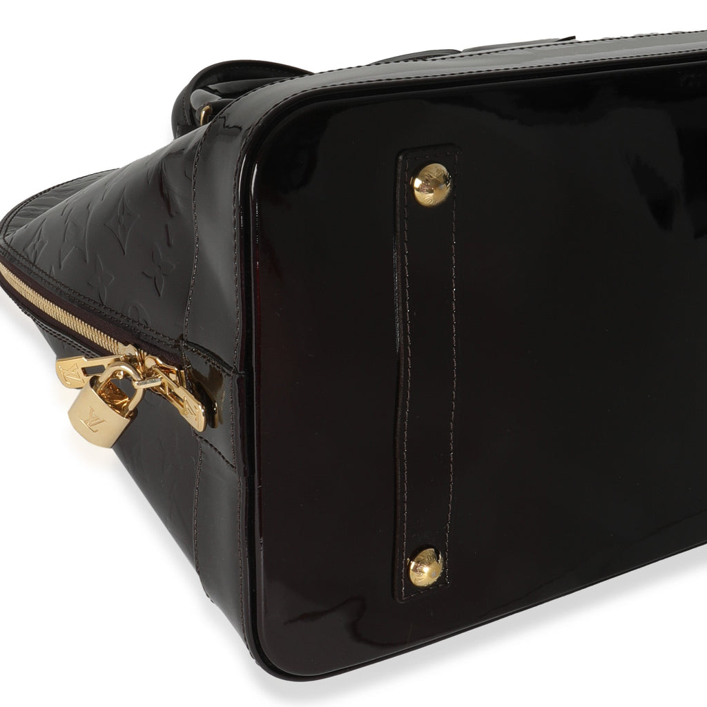 Louis Vuitton Amarante Monogram Vernis Alma GM XL