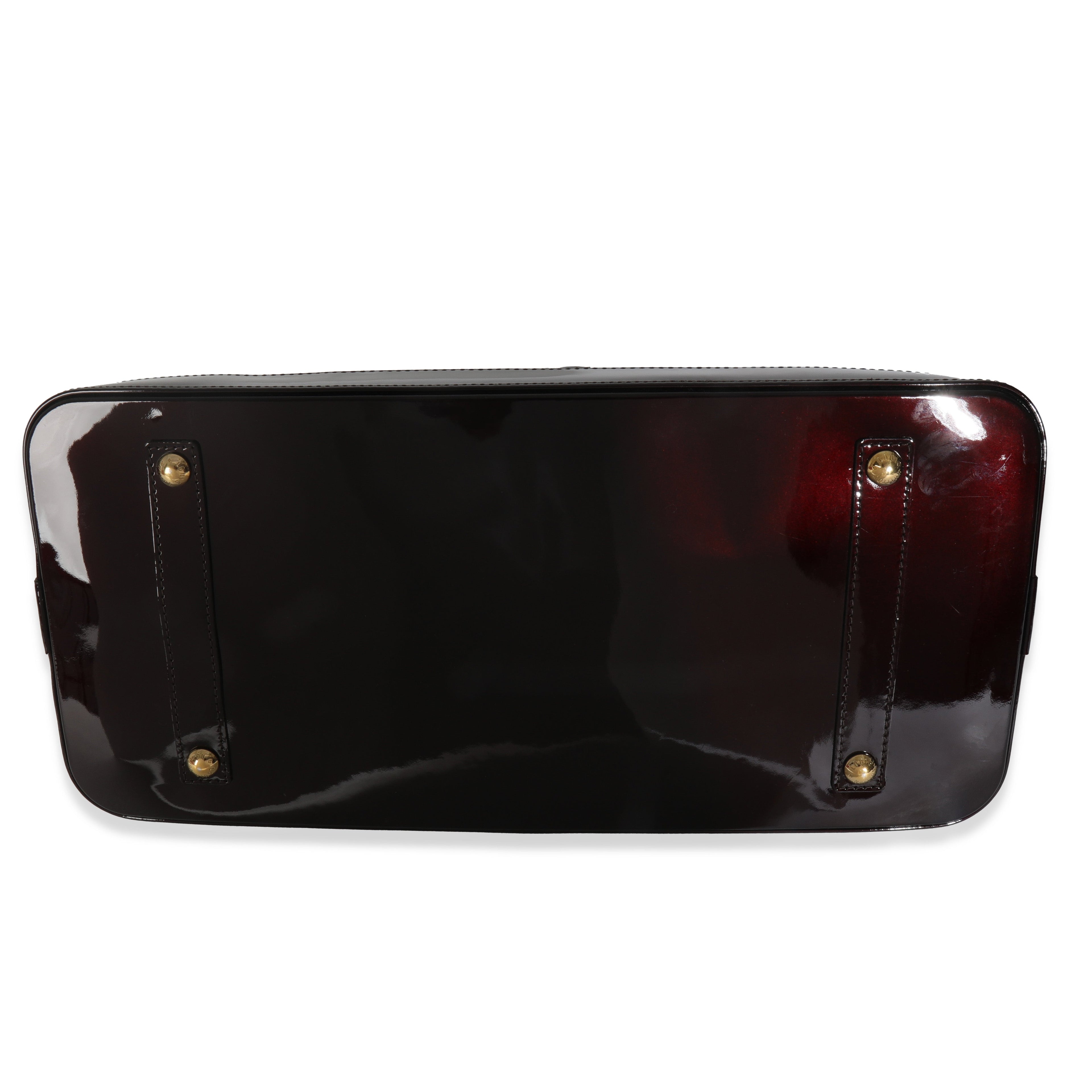 Louis Vuitton Amarante Monogram Vernis Alma GM XL