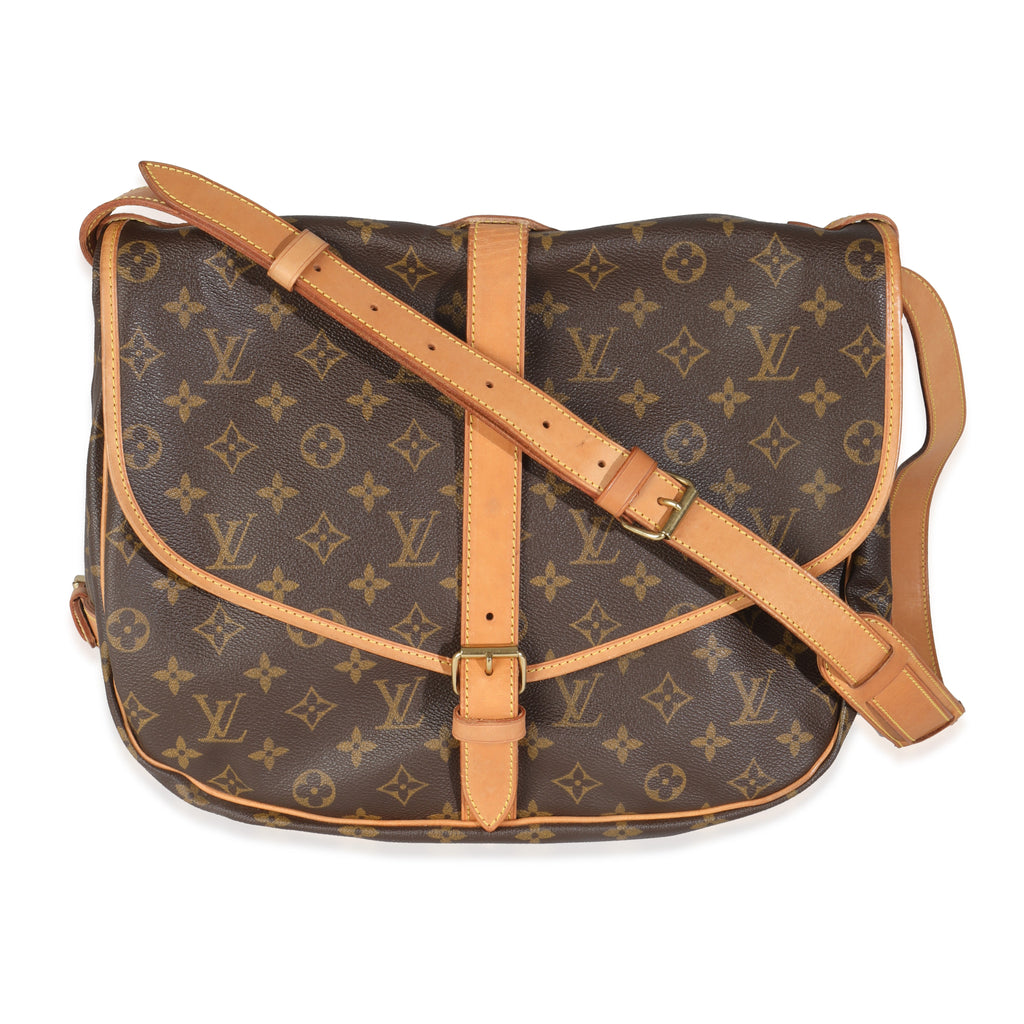 Louis Vuitton Monogram Canvas Saumur 35