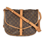 Louis Vuitton Monogram Canvas Saumur 35