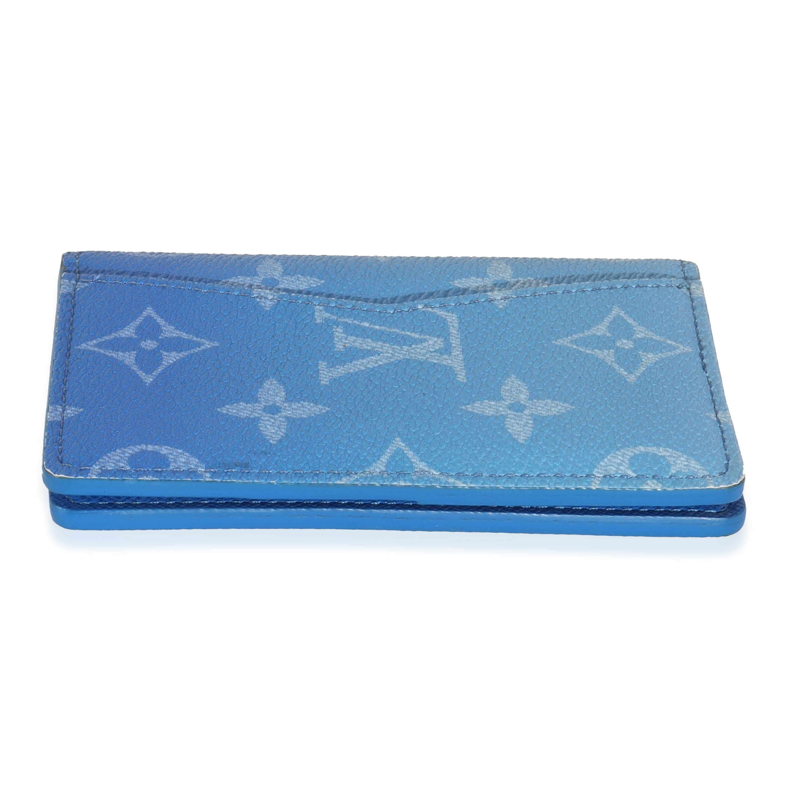 Louis Vuitton Blue Monogram Clouds Canvas Pocket Organizer